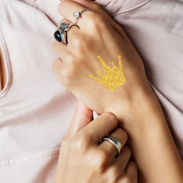 Glitter Temporary Tattoos view 3