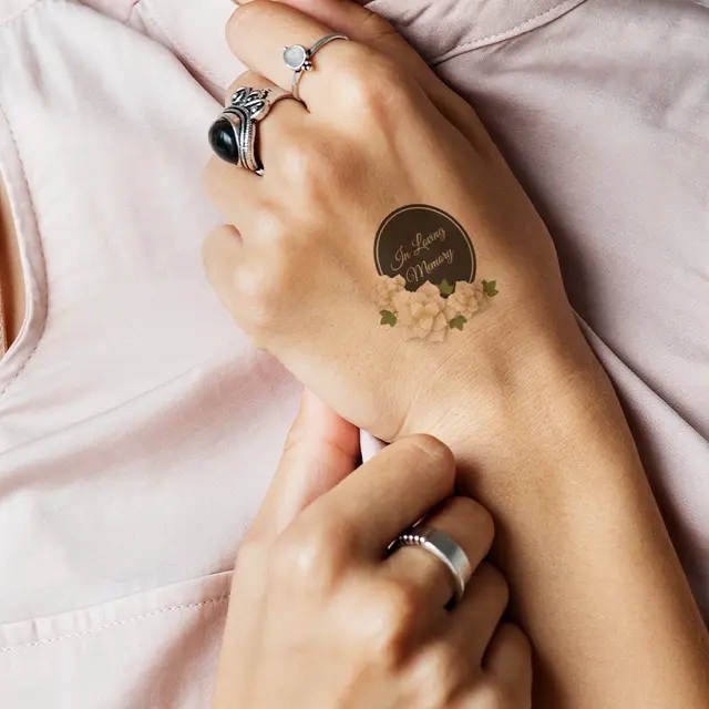 Remembrance Temporary Tattoos view 7