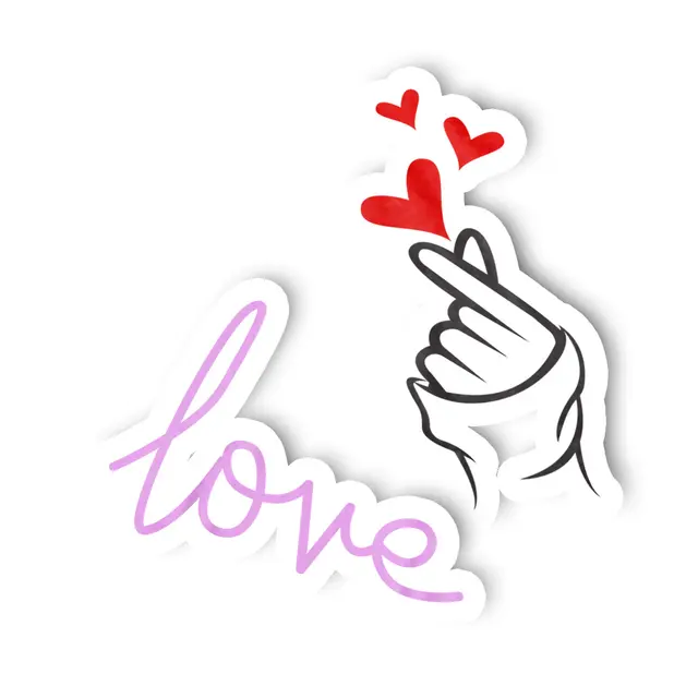 Love & Friendship Temporary Tattoos view 3