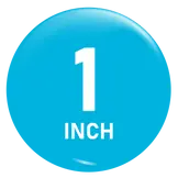 1" Round Button Box