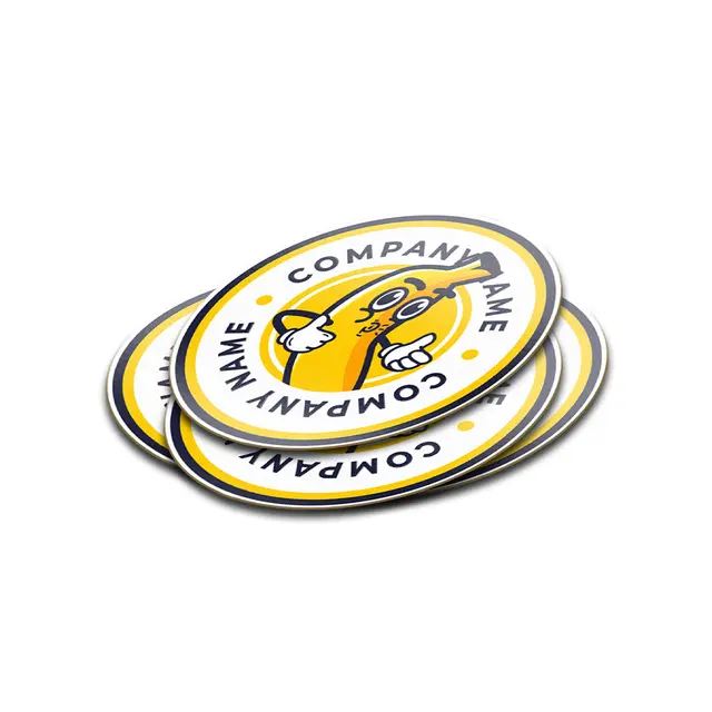 Custom Round Stickers view 3