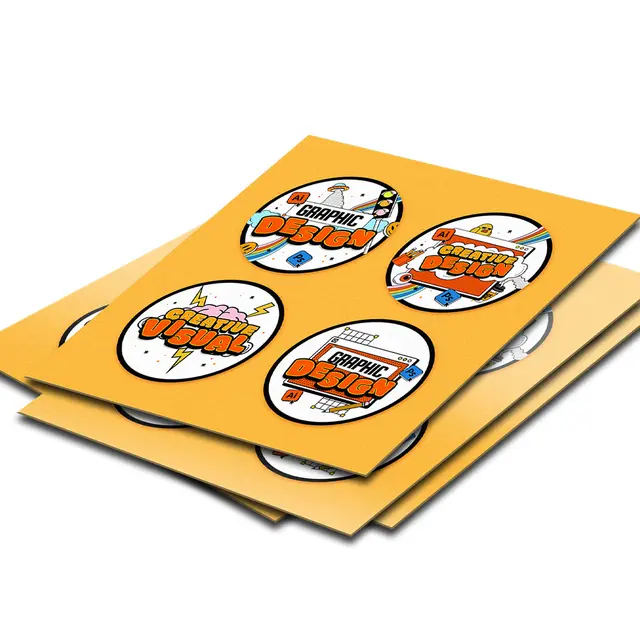 Custom Vinyl Sticker Sheets view 3