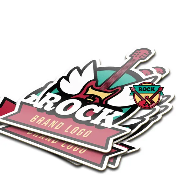 Custom Music Band Stickers view 2