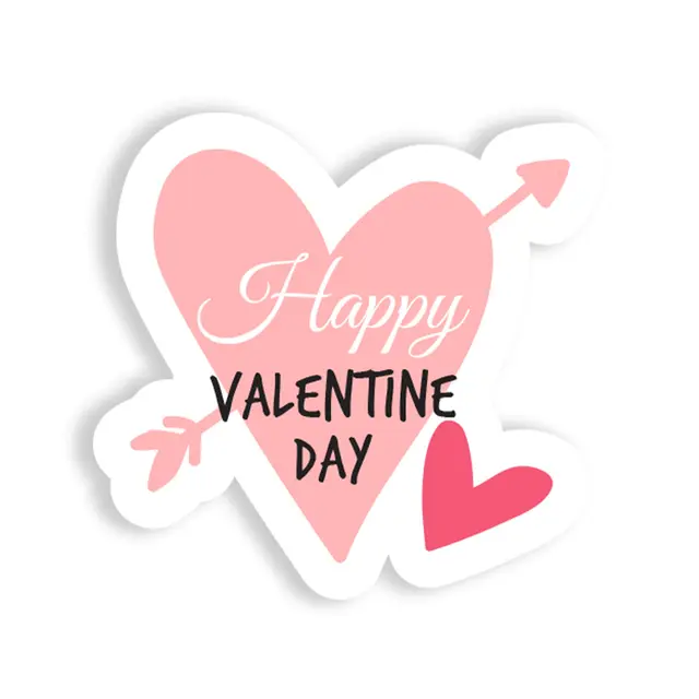 Custom Valentine Stickers view 2