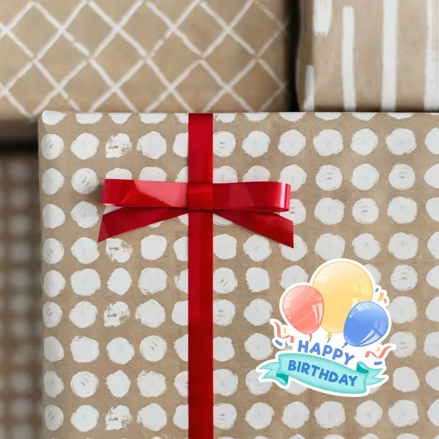 Custom Birthday Stickers view 7