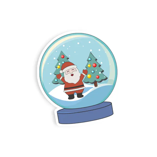 Custom Christmas Stickers view 2