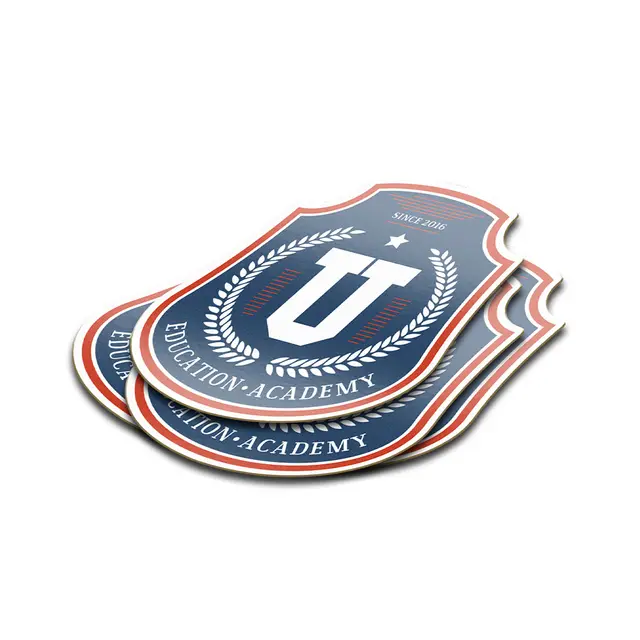 Custom College Stickers view 3