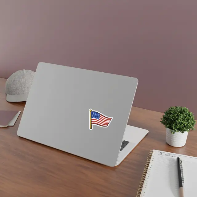 Custom Flag Stickers view 5