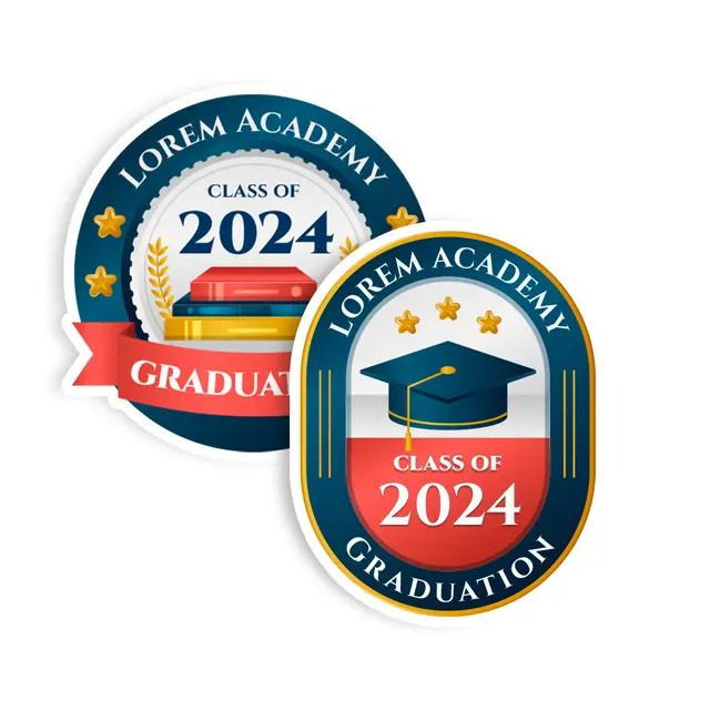 Custom Graduation Stickers view 4