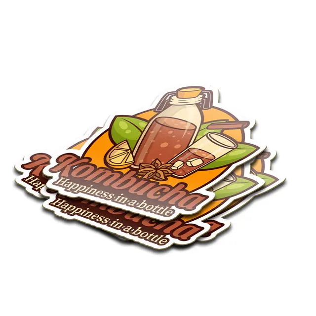 Custom Bottle Stickers view 3