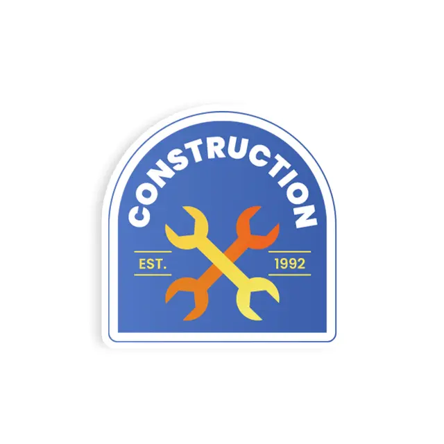 Custom Hard Hat Stickers view 2