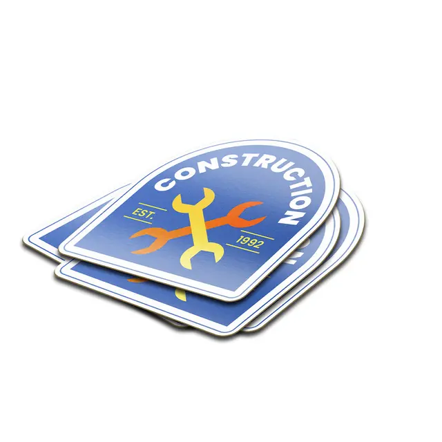 Custom Hard Hat Stickers view 3