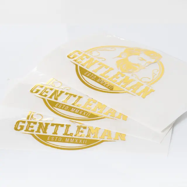 Custom Metallic Stickers view 3