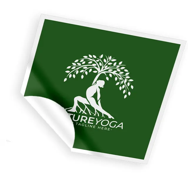 Custom Square Stickers view 4