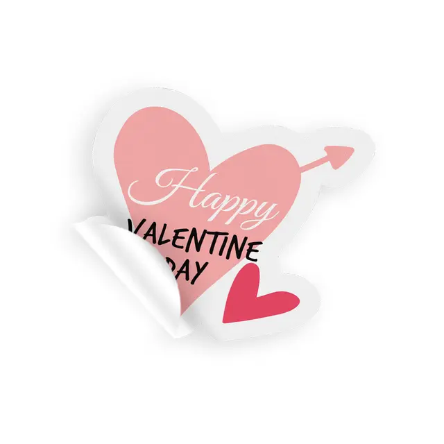 Custom Valentine Stickers view 4
