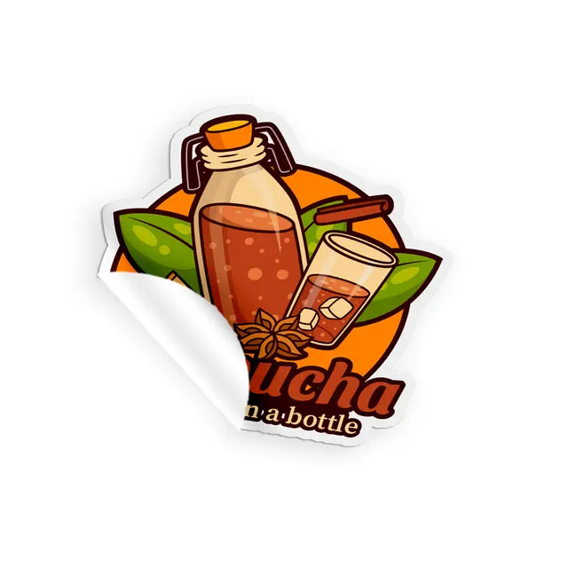 Custom Bottle Stickers view 4