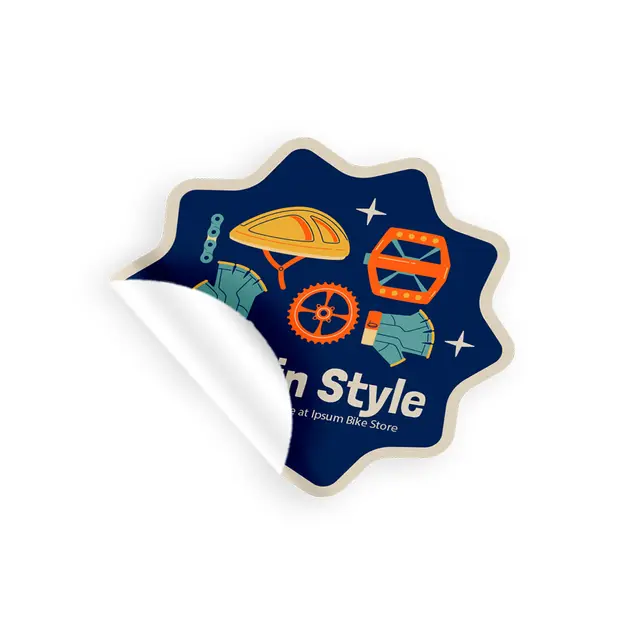 Custom Bike Stickers view 4