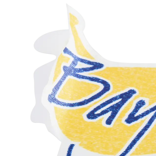 Custom Crepe paper Stickers view 3