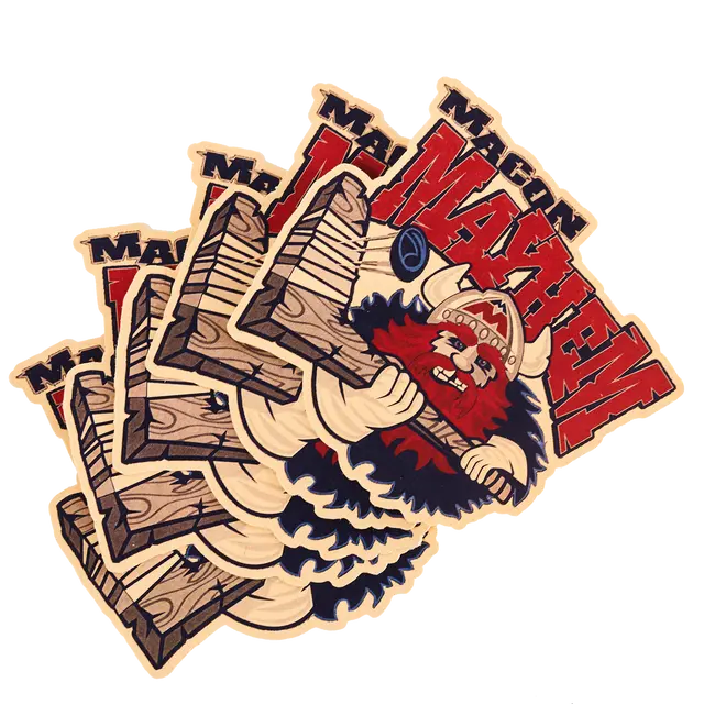 Custom Kraft paper Stickers view 3