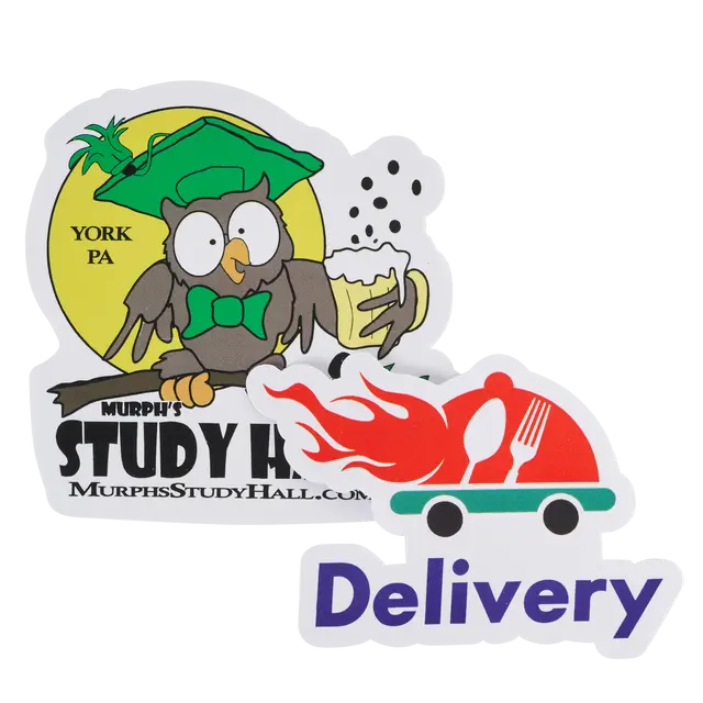 Custom Coated Art Paper Stickers view 4