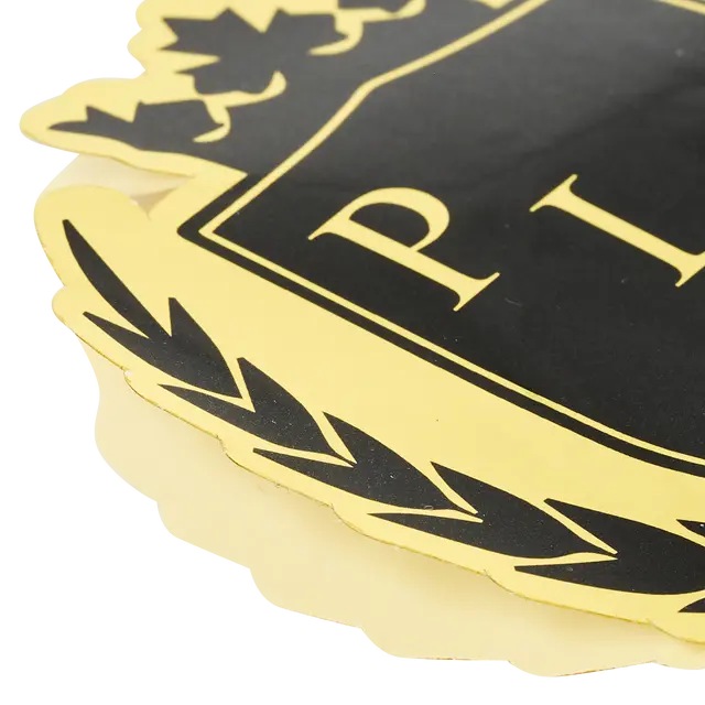 Custom Metallic Paper Stickers view 5