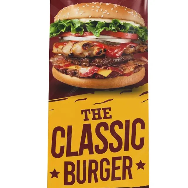 Custom Style X Vertical Banners view 2
