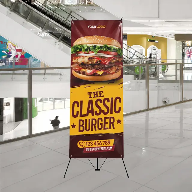 Custom Style X Vertical Banners view 5