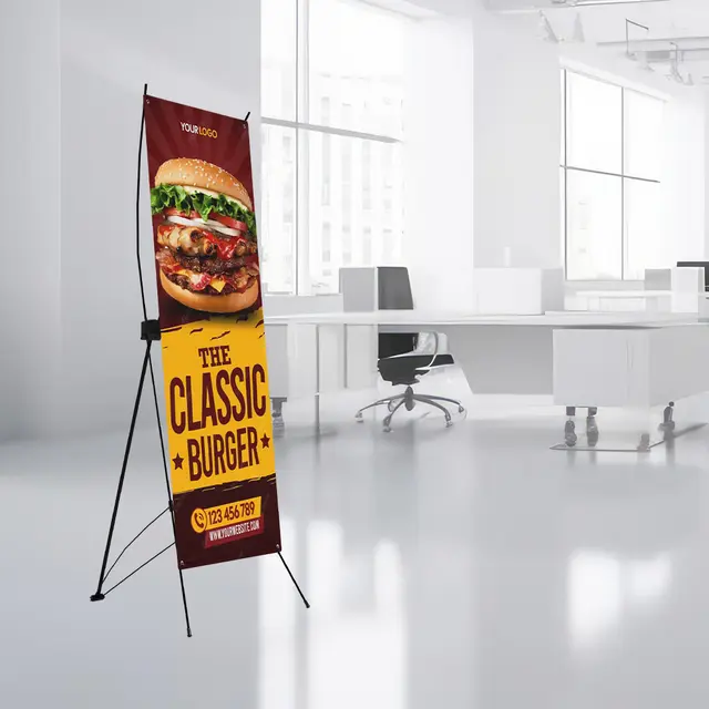 Custom Style X Vertical Banners view 6