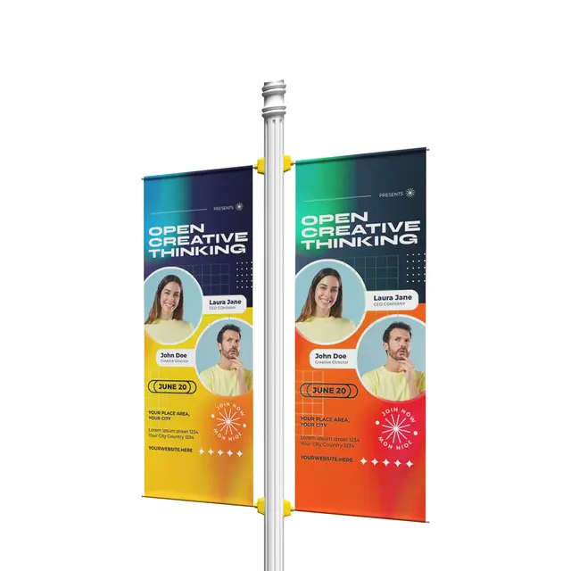 Custom Pole Banners view 3