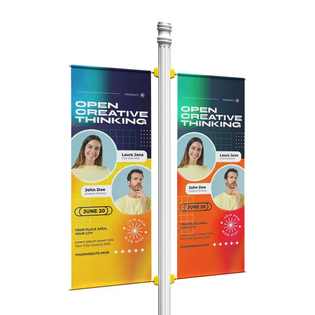 Custom Pole Banners view 4