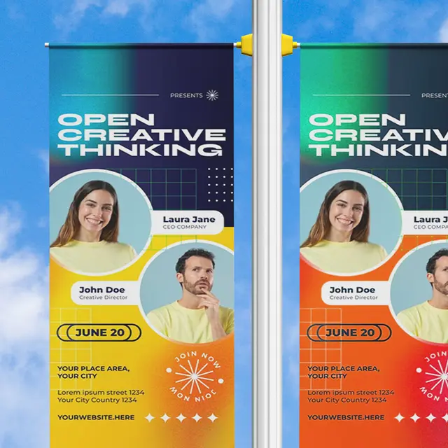 Custom Pole Banners view 5