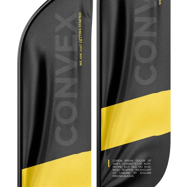 Custom Feather Flags view 2