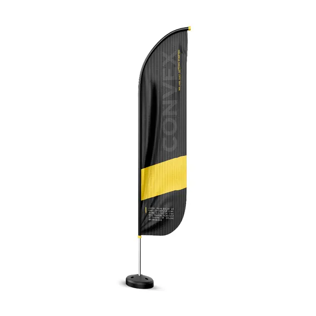 Custom Feather Flags view 3