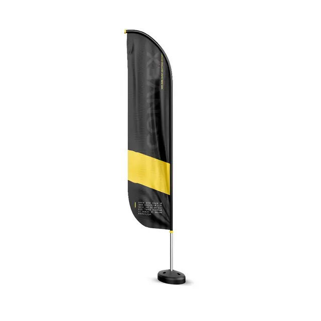 Custom Feather Flags view 4