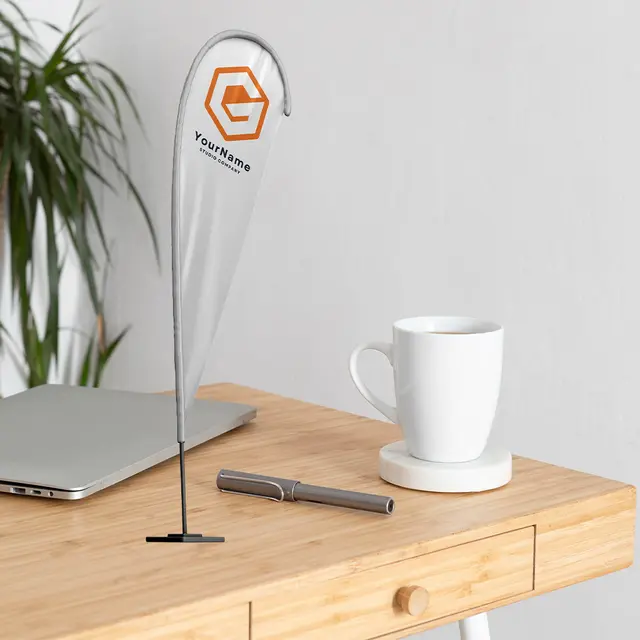 Custom Desk Flags view 6