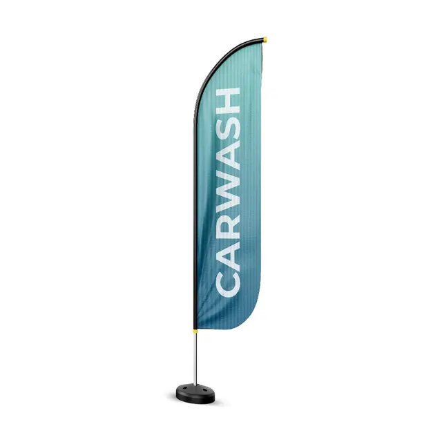 Custom Car Wash Flags view 3