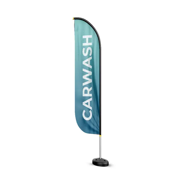 Custom Car Wash Flags view 4