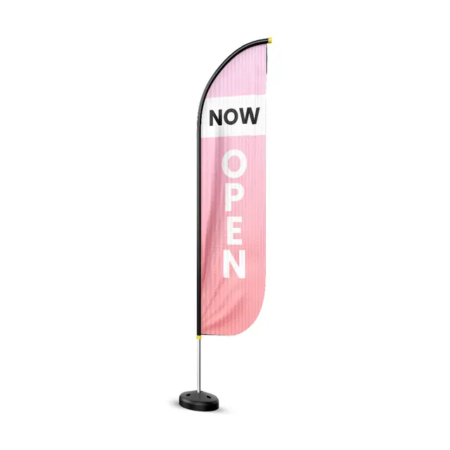 Custom Now Open Flags view 3