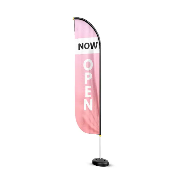 Custom Now Open Flags view 4