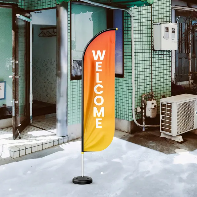 Custom Welcome Flags view 6