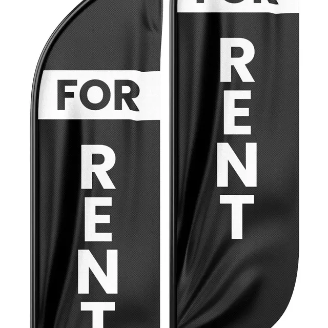 Custom For Rent Flags view 2