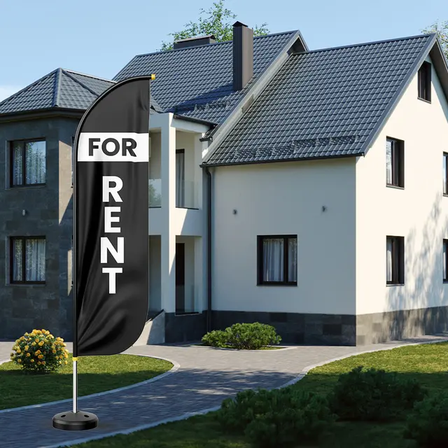 Custom For Rent Flags view 5