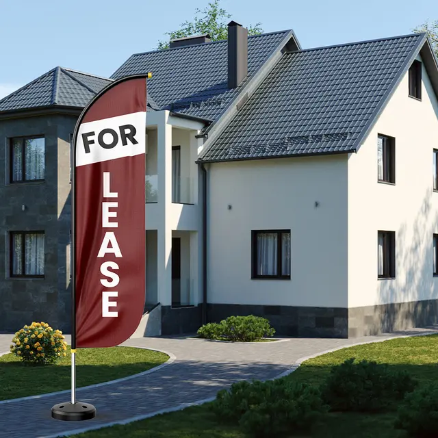 Custom For Lease Flags view 5
