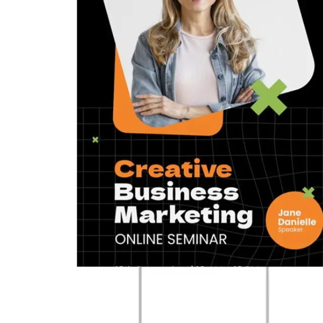 Custom Business Yard Signs view 2