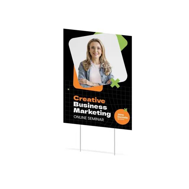 Custom Business Yard Signs view 3
