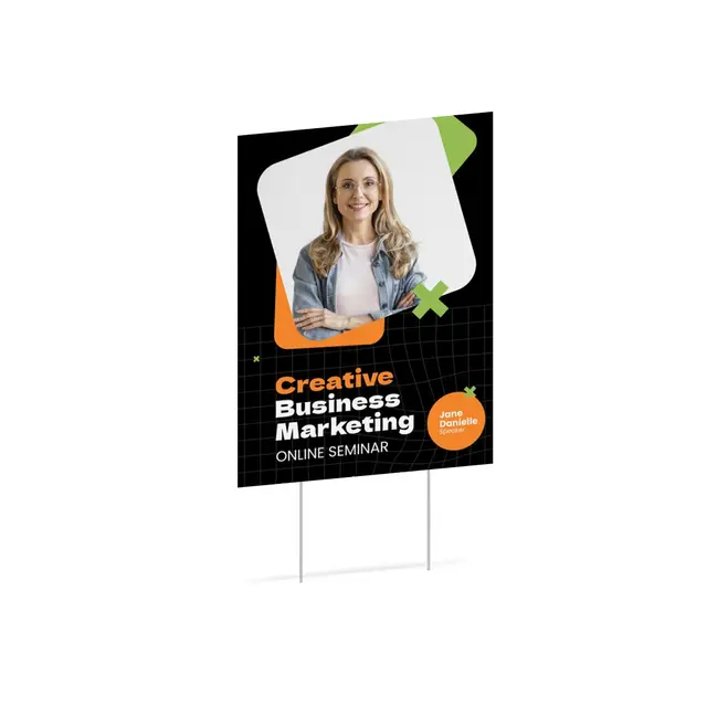 Custom Business Yard Signs view 4