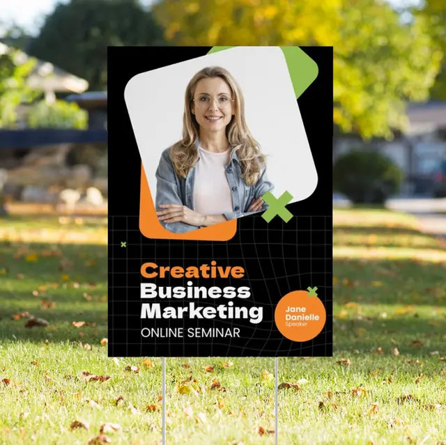 Custom Business Yard Signs view 6