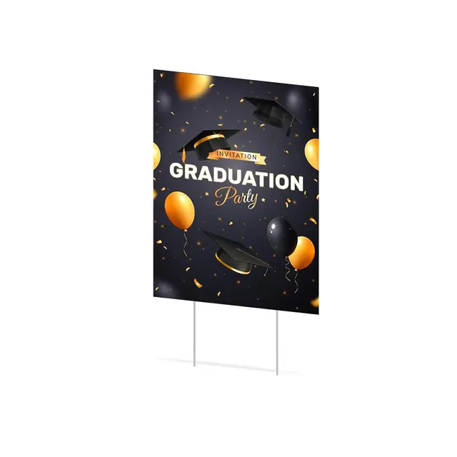 Custom Graduation Yard Signs view 3