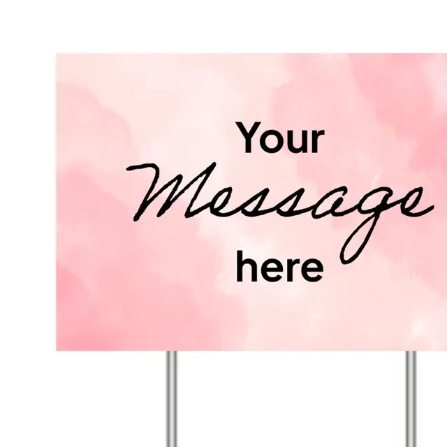 Custom Yard Signs view 2