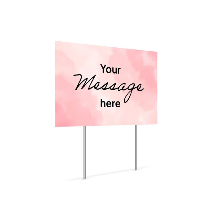 Custom Yard Signs view 4